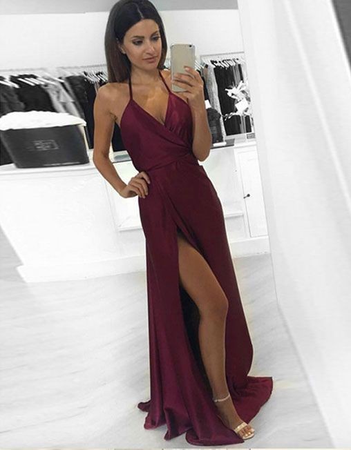 Simple Prom Dress Tight